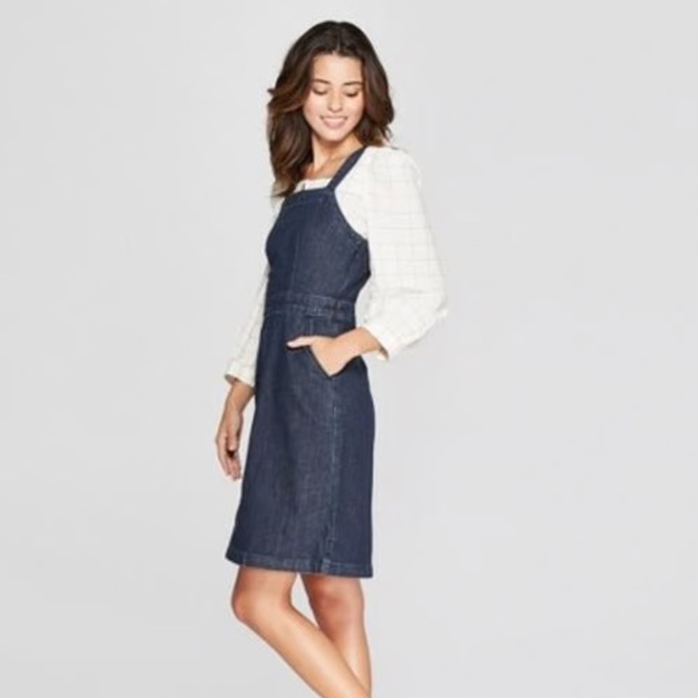 Universal Thread Blue Denim Dress with adjustable straps